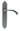 From The Anvil's Pewter Patina Gothic Curved Sprung Lever Latch Door Handles; #finish_pewter-patina