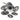 From The Anvil's Pewter Patina Oval Mortice/Rim Knob Set; #finish_pewter-patina