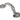 From The Anvil's Pewter Patina Bean D Handle; #finish_pewter-patina