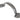 From The Anvil's Pewter Patina Bean D Handle; #finish_pewter-patina