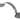 From The Anvil's Pewter Patina Bean D Handle; #finish_pewter-patina