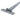 From The Anvil's Pewter Patina Penny End T Hinge (pair); #finish_pewter-patina