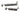From The Anvil's Pewter Patina Straight Door Bolt; #finish_pewter-patina