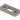 From The Anvil's Pewter Patina Mortice Plate for Cranked Door Bolt; #finish_pewter-patina