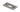 From The Anvil's Pewter Patina Mortice Plate for Cranked Door Bolt; #finish_pewter-patina