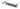 From The Anvil's Pewter Patina Cranked Door Bolt; #finish_pewter-patina