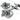 From The Anvil's Pewter Patina Shakespeare Latch Set; #finish_pewter-patina