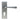 From The Anvil's Pewter Patina Avon Lever Euro Lock Door Handles; #finish_pewter-patina