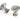 From The Anvil's Pewter Patina Hammered Cabinet Knob; #finish_pewter-patina