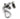 From The Anvil's Pewter Patina Locking Shepherd's Crook Fastener; #finish_pewter-patina