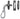 From The Anvil's Pewter Patina Locking Shepherd's Crook Fastener; #finish_pewter-patina