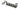 From The Anvil's Pewter Patina Cranked Knob Bolt; #finish_pewter-patina