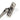 From The Anvil's Antique Pewter Slim Monkeytail Espag; #finish_antique-pewter