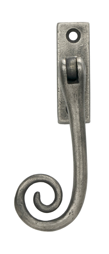 From The Anvil's Antique Pewter Slim Monkeytail Espag; #finish_antique-pewter