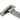 From The Anvil's Pewter Patina Hook & Band Hinge - Cranked (pair); #finish_pewter-patina