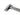 From The Anvil's Pewter Patina Hook & Band Hinge (pair); #finish_pewter-patina