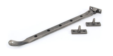 From The Anvil's Antique Pewter Peardrop Stay; #finish_antique-pewter