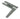 From The Anvil's Pewter Patina HL Hinge (pair); #finish_pewter-patina