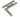 From The Anvil's Pewter Patina HL Hinge (pair); #finish_pewter-patina