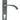 From The Anvil's Pewter Patina Gothic Curved Lever Espag. Lock Set; #finish_pewter-patina