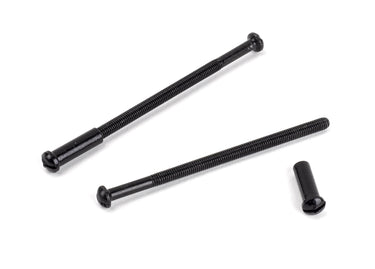 From The Anvil's Black 5mm Male & Female Screws (2); #finish_black