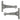 From The Anvil's Pewter Patina Penny End T Hinge (pair); #finish_pewter-patina