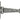 From The Anvil's Pewter Patina Penny End T Hinge (pair); #finish_pewter-patina