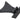From The Anvil's Black Half Butterfly Hinge (pair); #finish_black