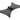 From The Anvil's Black Butterfly Hinge (pair); #finish_black