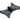From The Anvil's Black Butterfly Hinge (pair); #finish_black