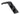 From The Anvil's Black Smooth Lever Bathroom Door Handles; #finish_black