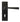 From The Anvil's Black Avon Lever Lock Door Handles; #finish_black