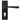 From The Anvil's Black Avon Lever Euro Lock Door Handles; #finish_black