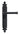 From The Anvil's Black Tudor Lever Bathroom Door Handles; #finish_black