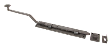 From The Anvil's Beeswax French Door Bolt; #finish_beeswax
