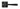 From The Anvil's Black Avon Lever on Rose Set (Sprung); #finish_black