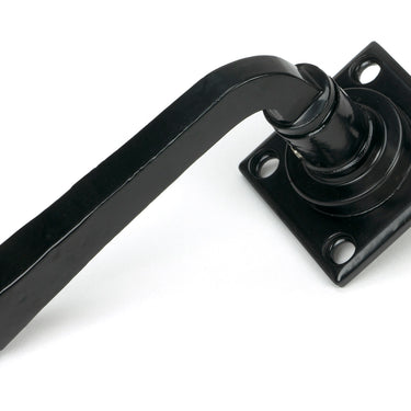 From The Anvil's Black Avon Lever on Rose Set (Unsprung); #finish_black