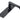 From The Anvil's Black Deluxe Lever Latch Door Handles; #finish_black