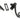 From The Anvil's Black Locking Deluxe Monkeytail Fastener; #finish_black