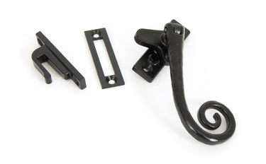 From The Anvil's Black Locking Deluxe Monkeytail Fastener; #finish_black