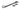 From The Anvil's Black Shepherd's Crook Stay; #finish_black