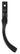 From The Anvil's Black 16mm Peardrop Espag; #finish_black