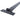 From The Anvil's Black Penny End T Hinge (pair); #finish_black