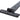 From The Anvil's Black Penny End T Hinge (pair); #finish_black