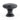 From The Anvil's Black Hammered Cabinet Knob; #finish_black