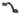 From The Anvil's Black Gothic D Handle; #finish_black