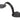 From The Anvil's Black Gothic D Handle; #finish_black