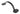 From The Anvil's Black Bean D Handle; #finish_black