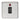 From The Anvil's Satin Stainless Steel Single Switch + Neon; #finish_satin-stainless-steel