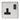 From The Anvil's Satin Stainless Steel 13 Amp Switched Socket; #finish_satin-stainless-steel